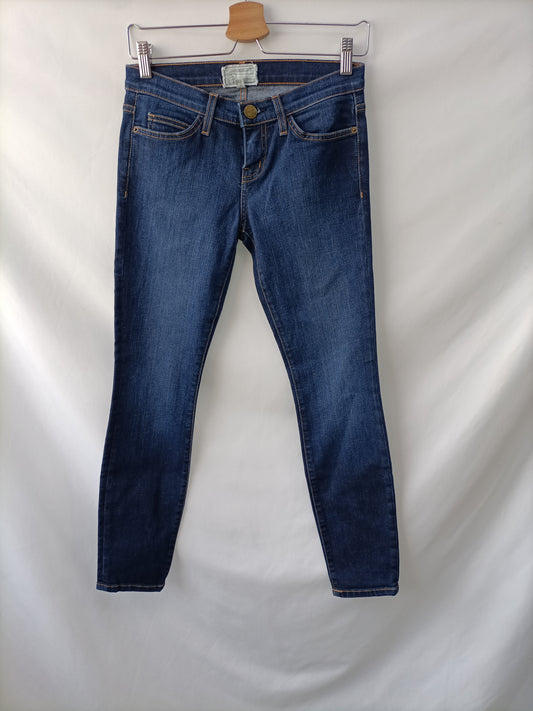 CURRENT ELLIOTT. Dark skinny trousers S.25 (36)