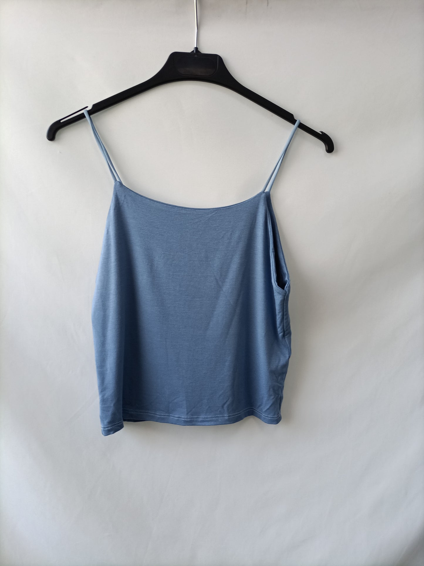OTRAS. Top azul elástico T.u (s)