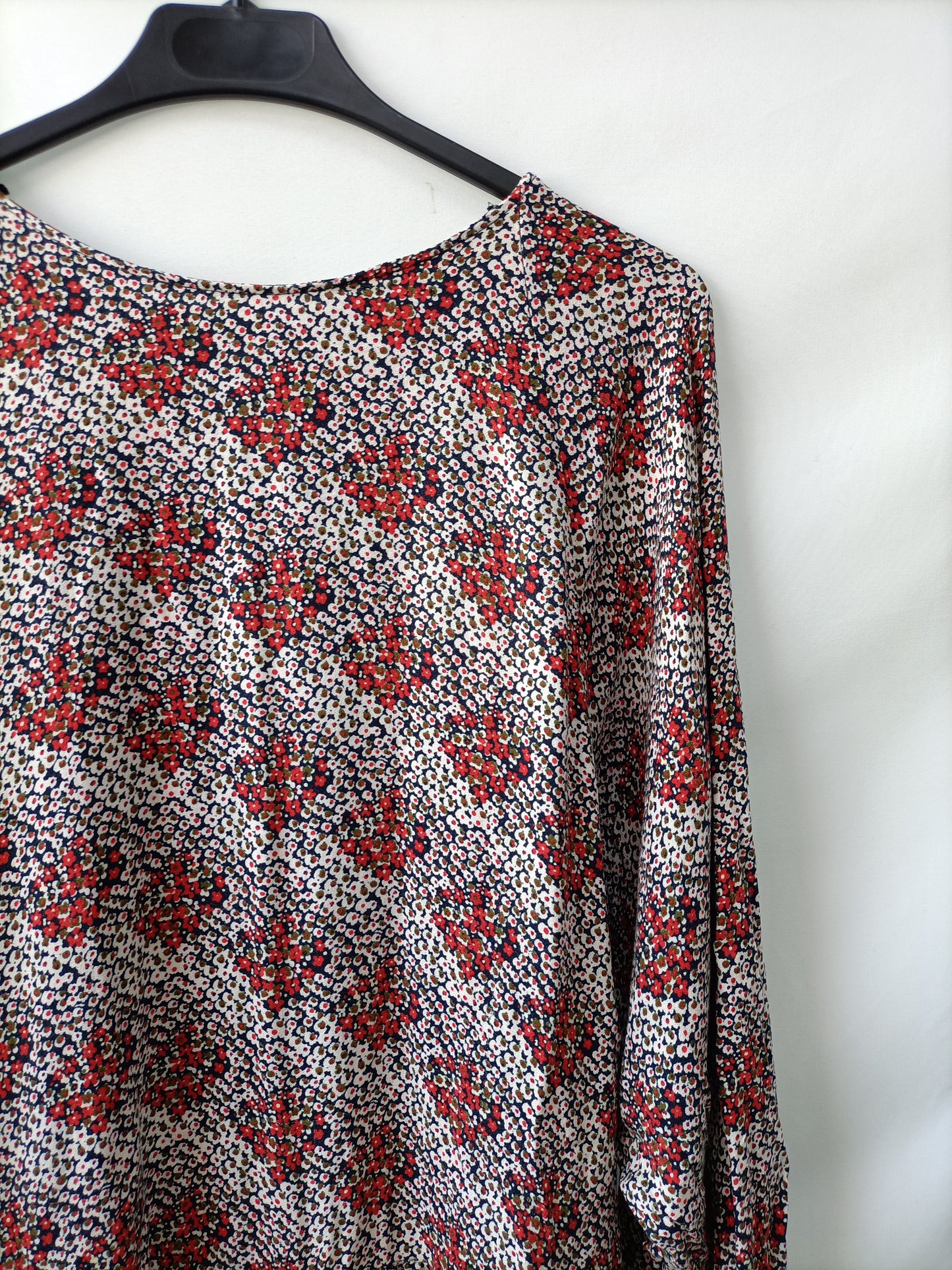 ZARA. Floral short jumpsuit Ts