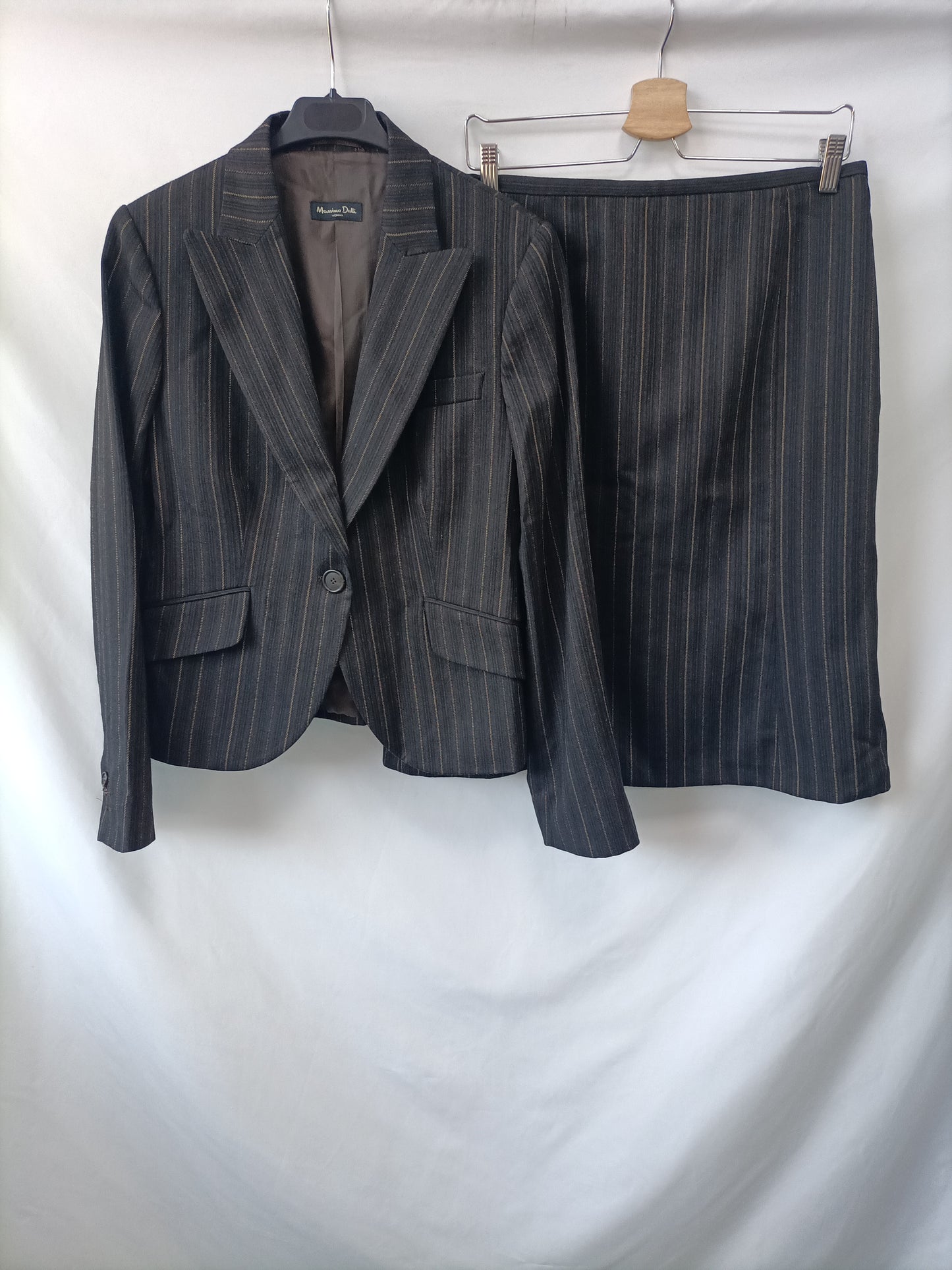 MASSIMO DUTTI. Total striped look, size 44