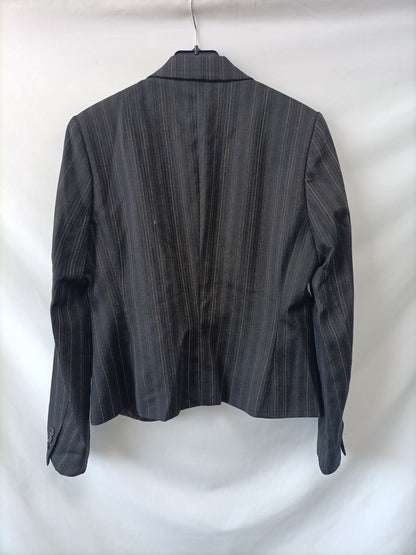 MASSIMO DUTTI. Total striped look, size 44