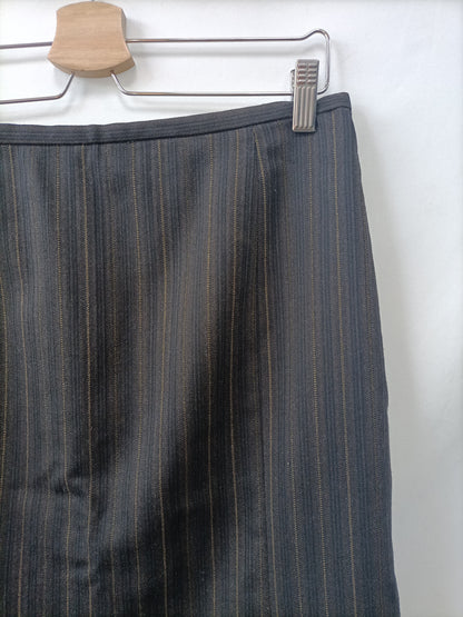 MASSIMO DUTTI. Total striped look, size 44