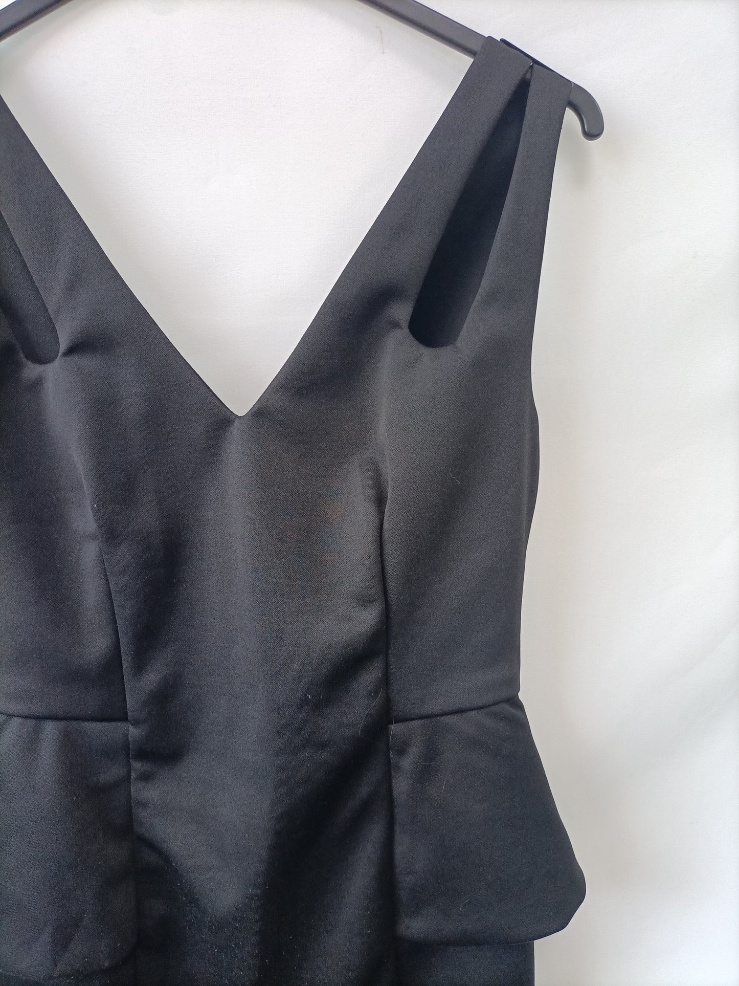 OTHERS. Black ruffled Ts dress