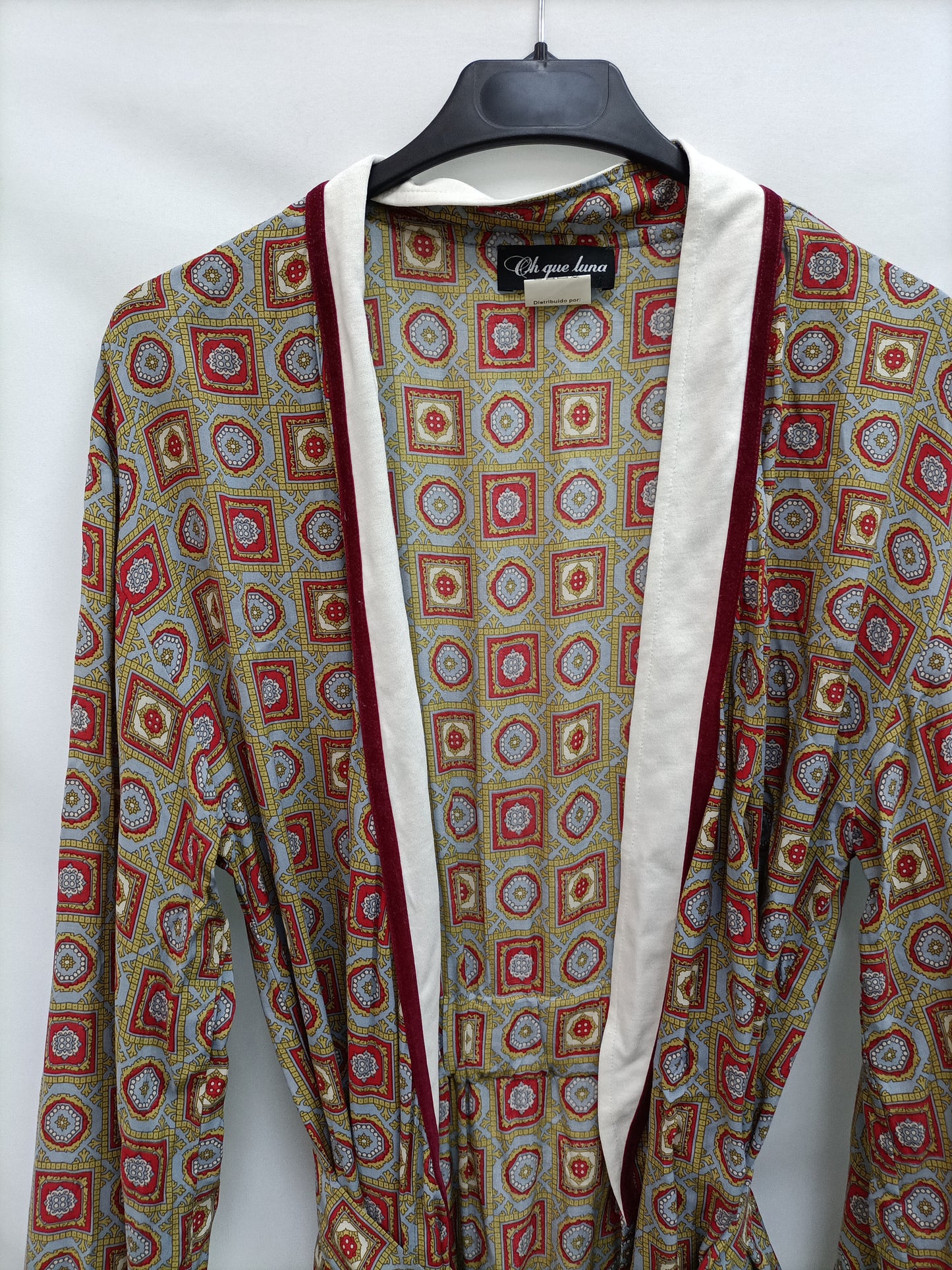 OH QUE LUNA. Kimono estampado  T.m