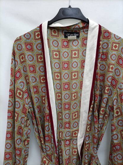 OH QUE LUNA. Kimono estampado  T.m