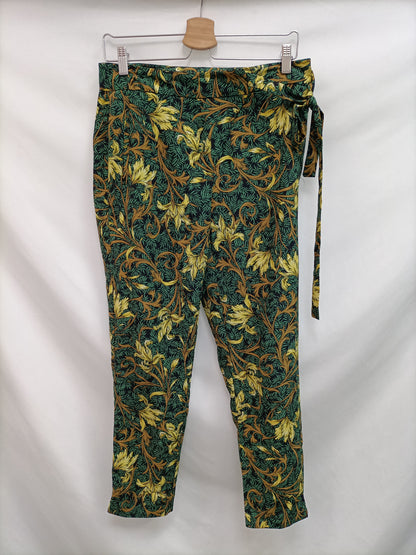 ZARA. Flowing branches Tm trousers