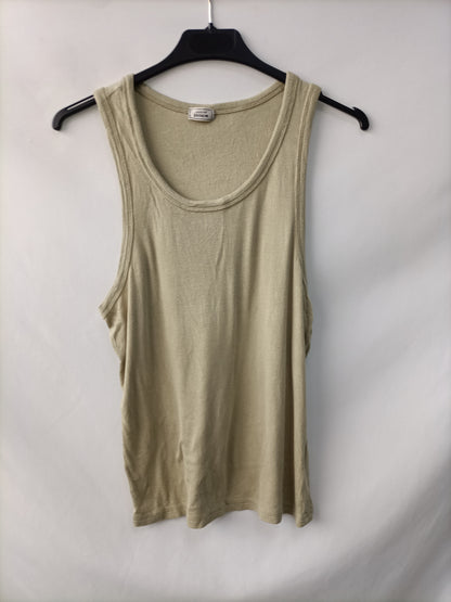 PIMKIE. Camiseta verde palo T.m