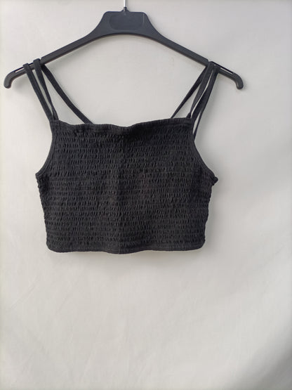 ASOS. Top nido de abeja T.36