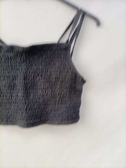 ASOS. Top nido de abeja T.36