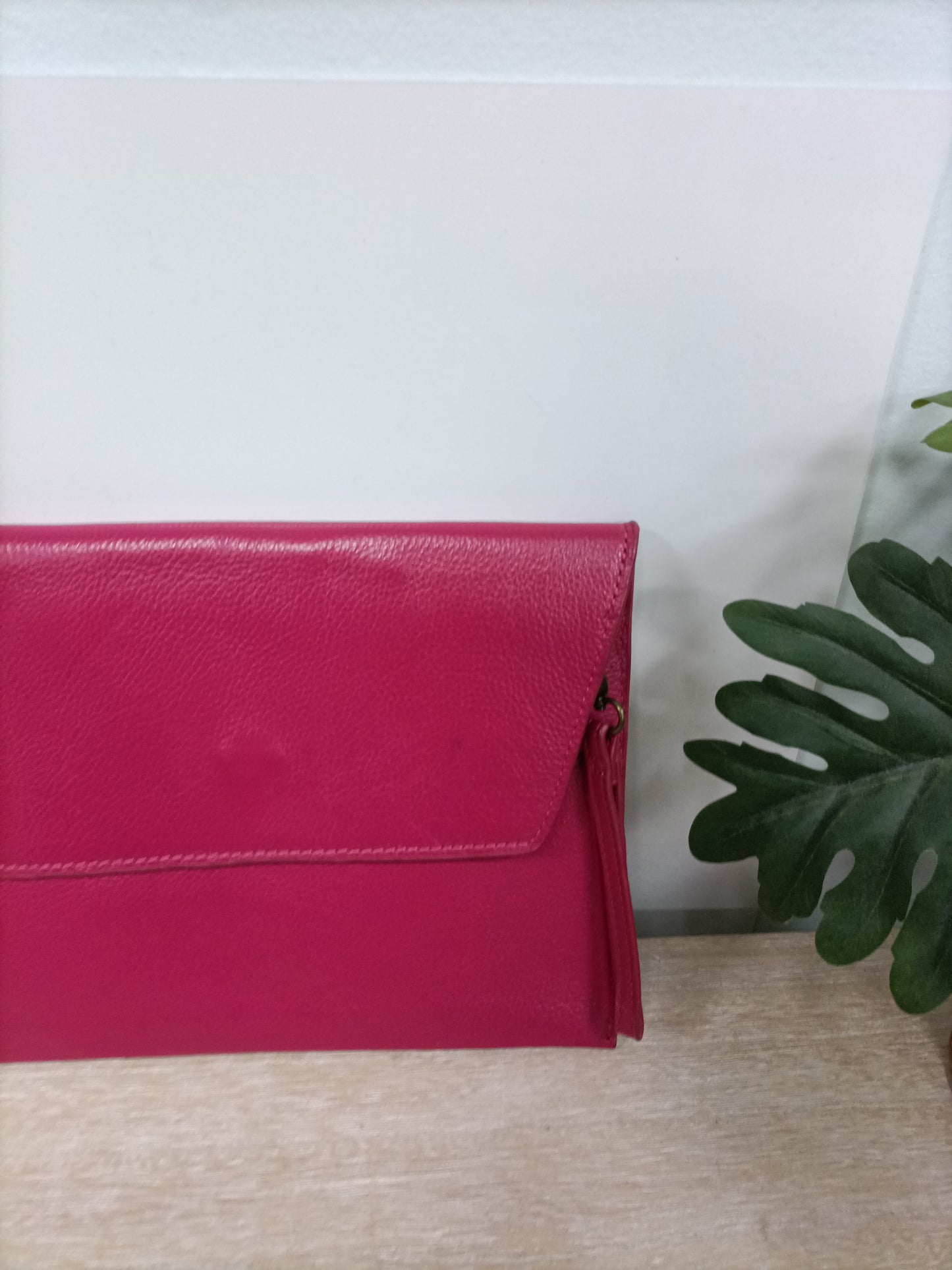 KLING. Bolso rosa polipiel
