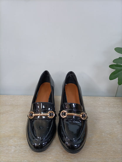 ASOS. Patent leather loafers S.5(38)