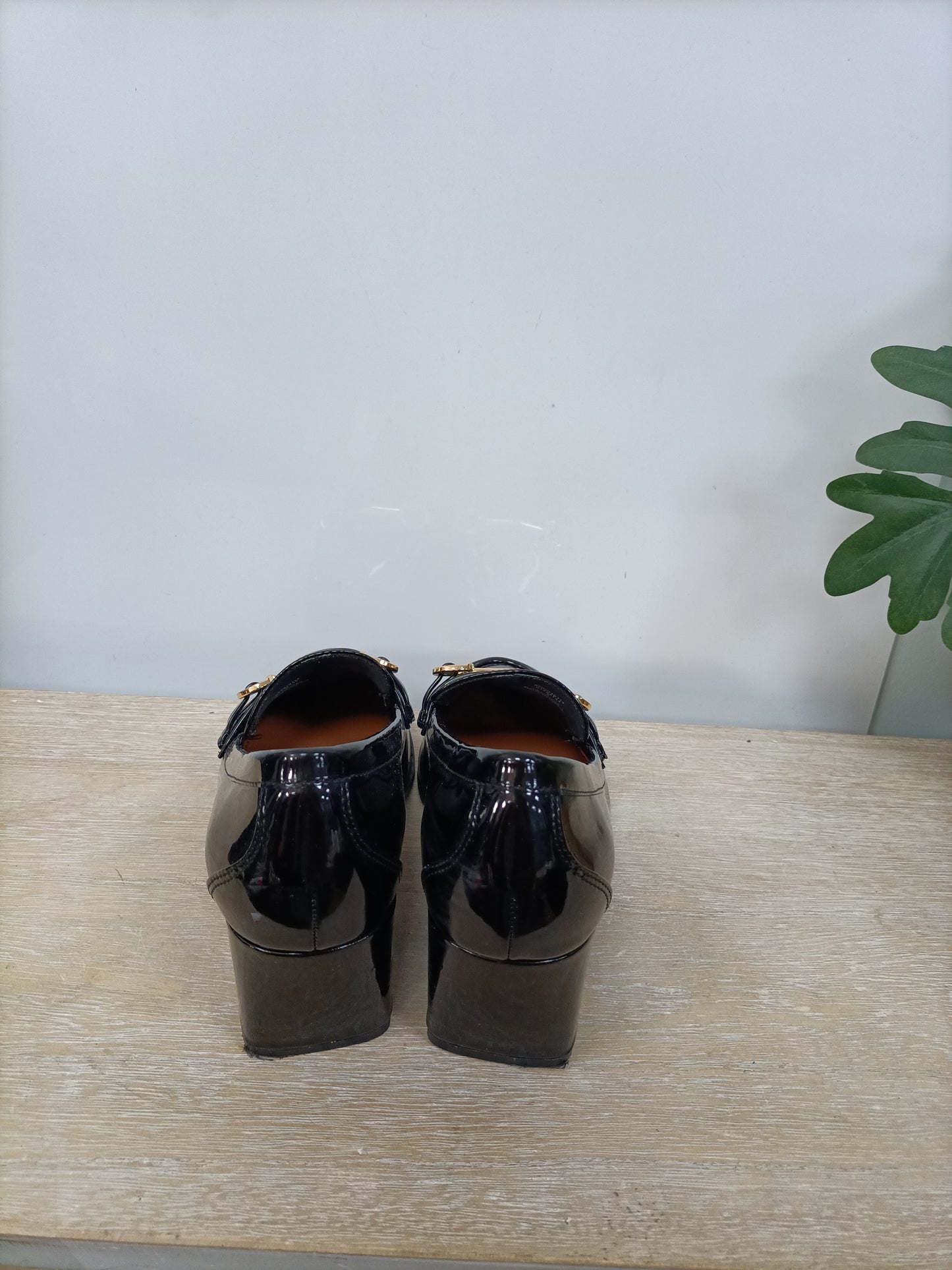 ASOS. Patent leather loafers S.5(38)