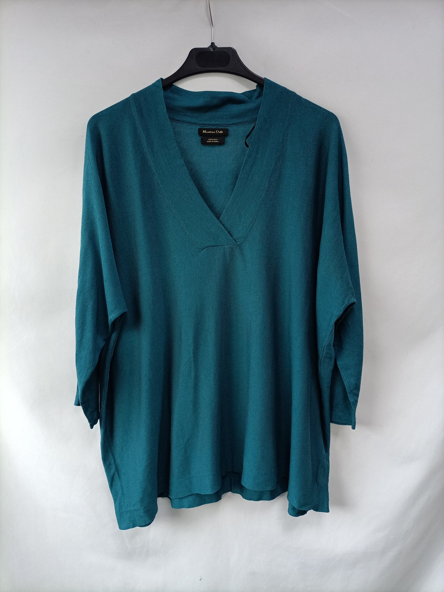 MASSIMO DUTTI. Jersey seda oversized T.u(s/m)