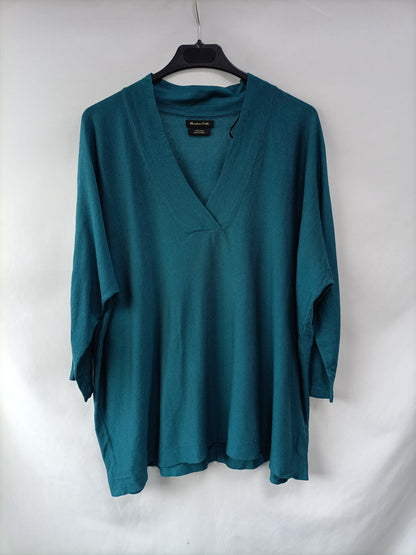MASSIMO DUTTI. Jersey seda oversized T.u(s/m)
