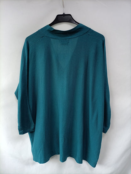 MASSIMO DUTTI. Jersey seda oversized T.u(s/m)