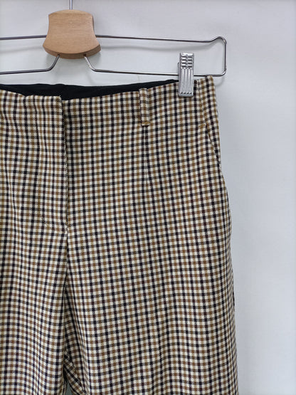 MANGO. Pantalón cuadros T.34