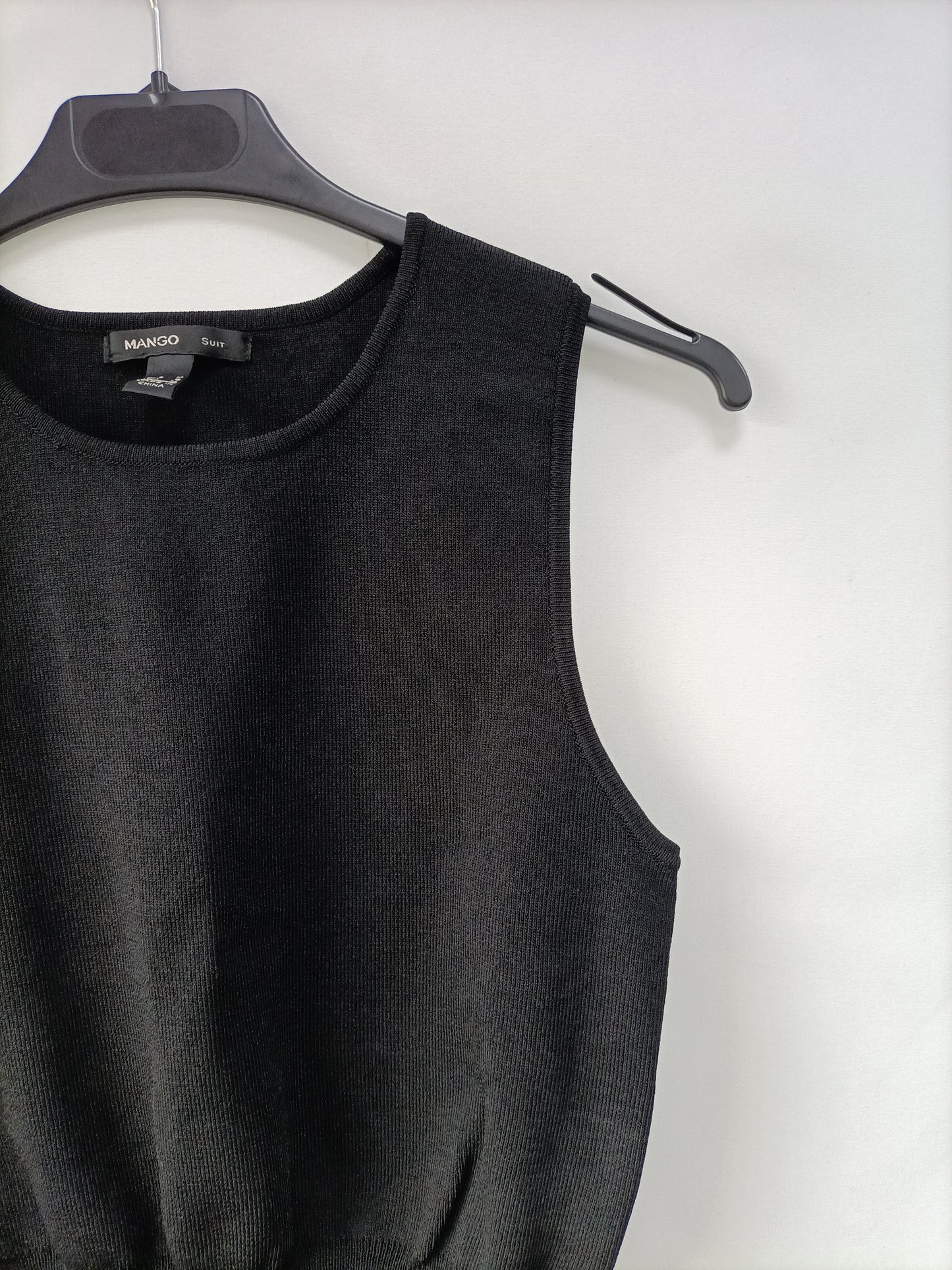 MANGO. Top punto Negro T.m