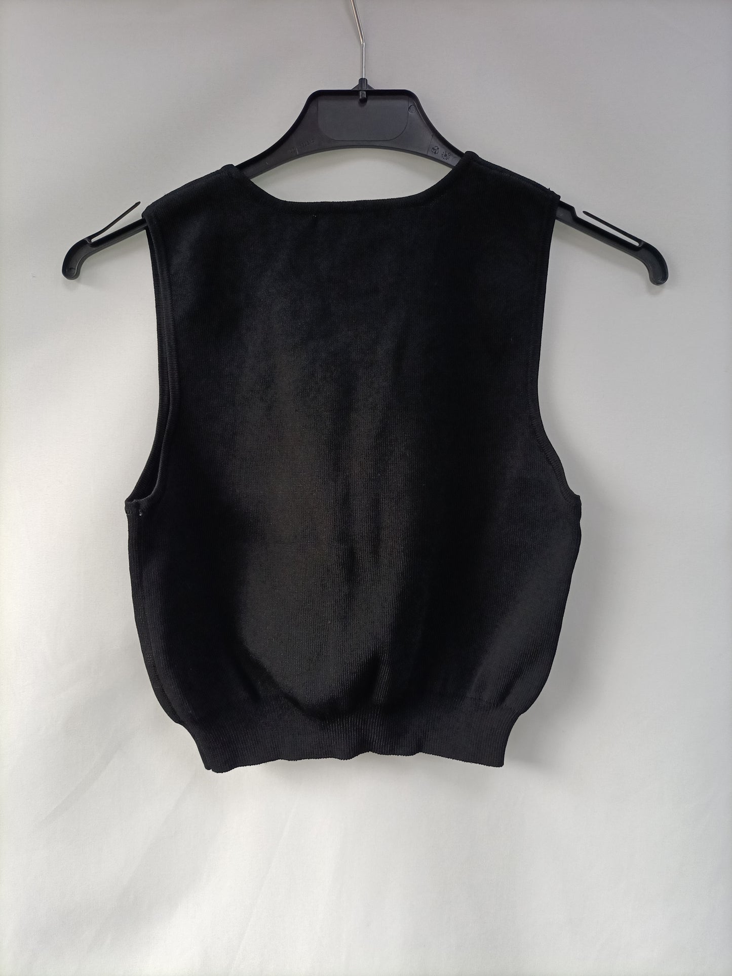 MANGO. Top punto Negro T.m