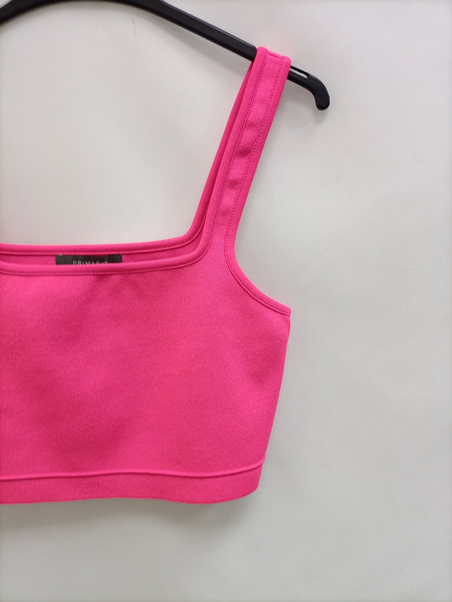 PRIMARK.Croptop rosa intenso T.M