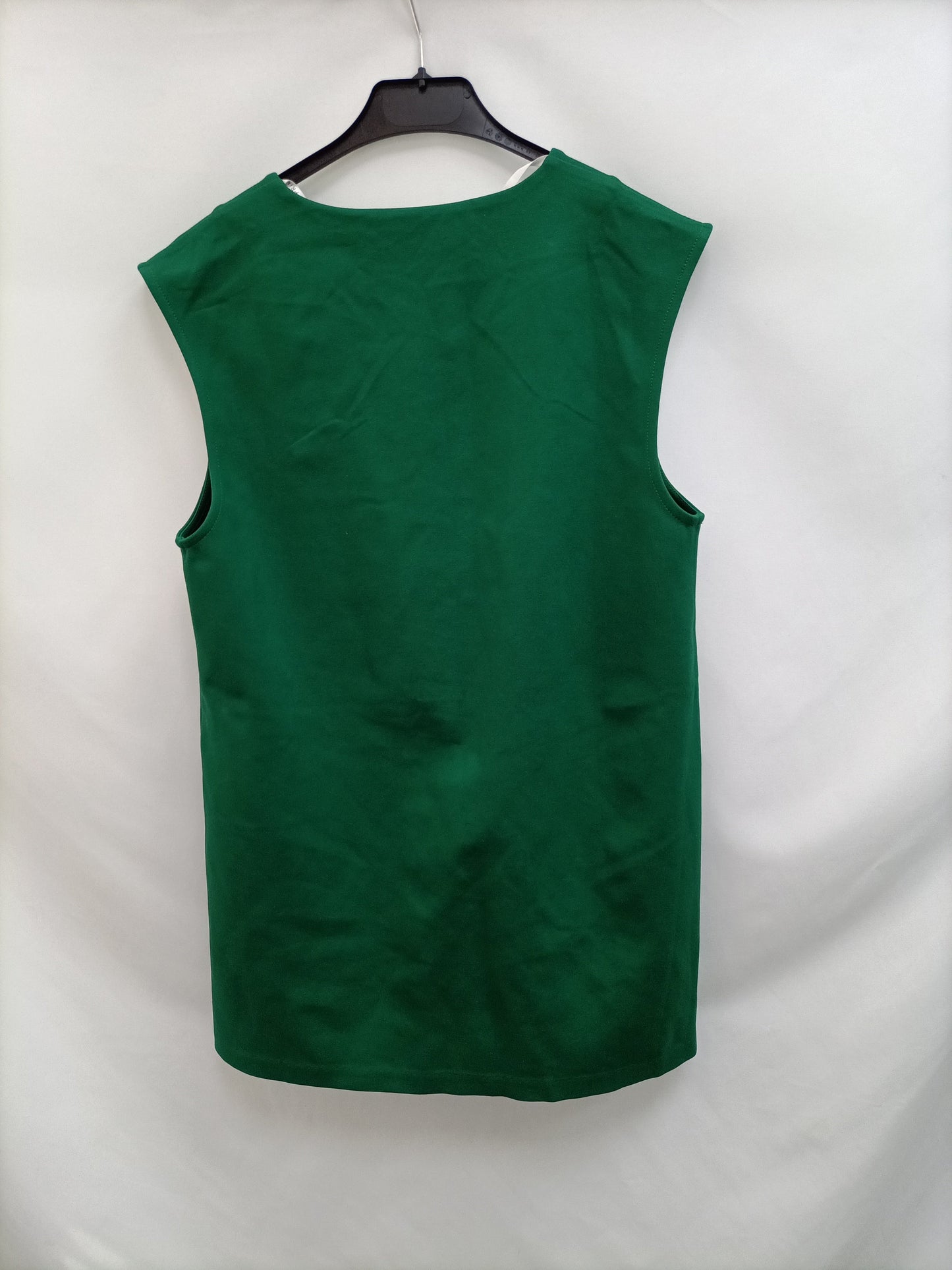 PRIMARK.Chaleco largo verde T.38