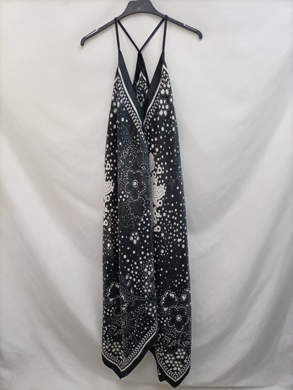 DONATTELO.Vestido largo pañuelo T.M