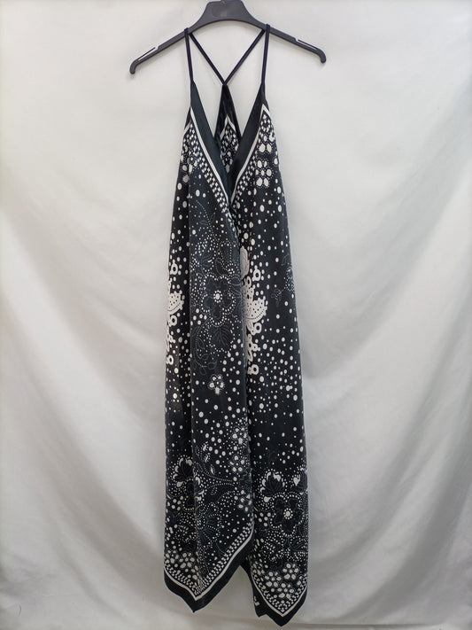 DONATTELO.Vestido largo pañuelo T.M