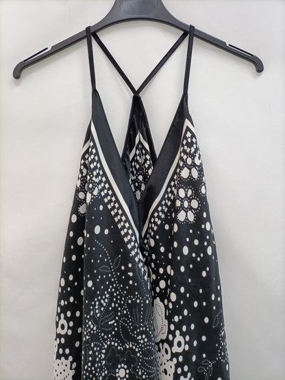 DONATTELO.Vestido largo pañuelo T.M