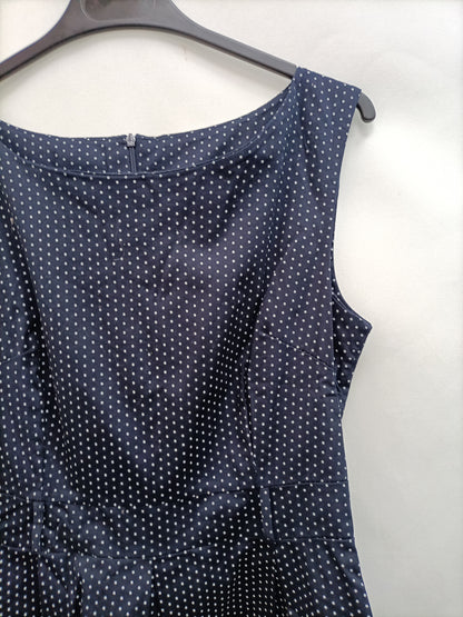 OTHERS.Blue polka dot dress Tm (tara)