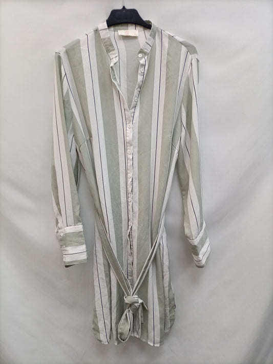 MD WOMAN. Striped shirt dress S.XL