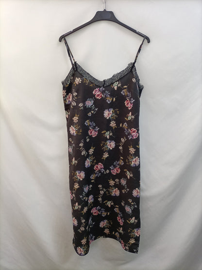 SPRINGFIELD. Vestido midi flores T.38
