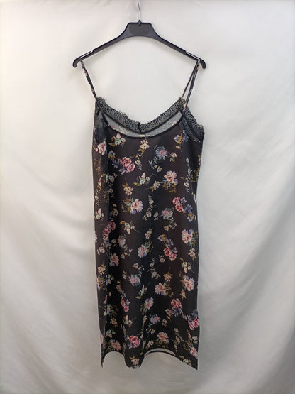 SPRINGFIELD. Vestido midi flores T.38