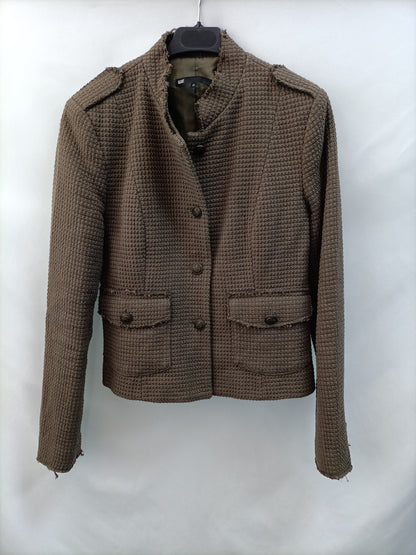 WE. Green tweed jacket TM