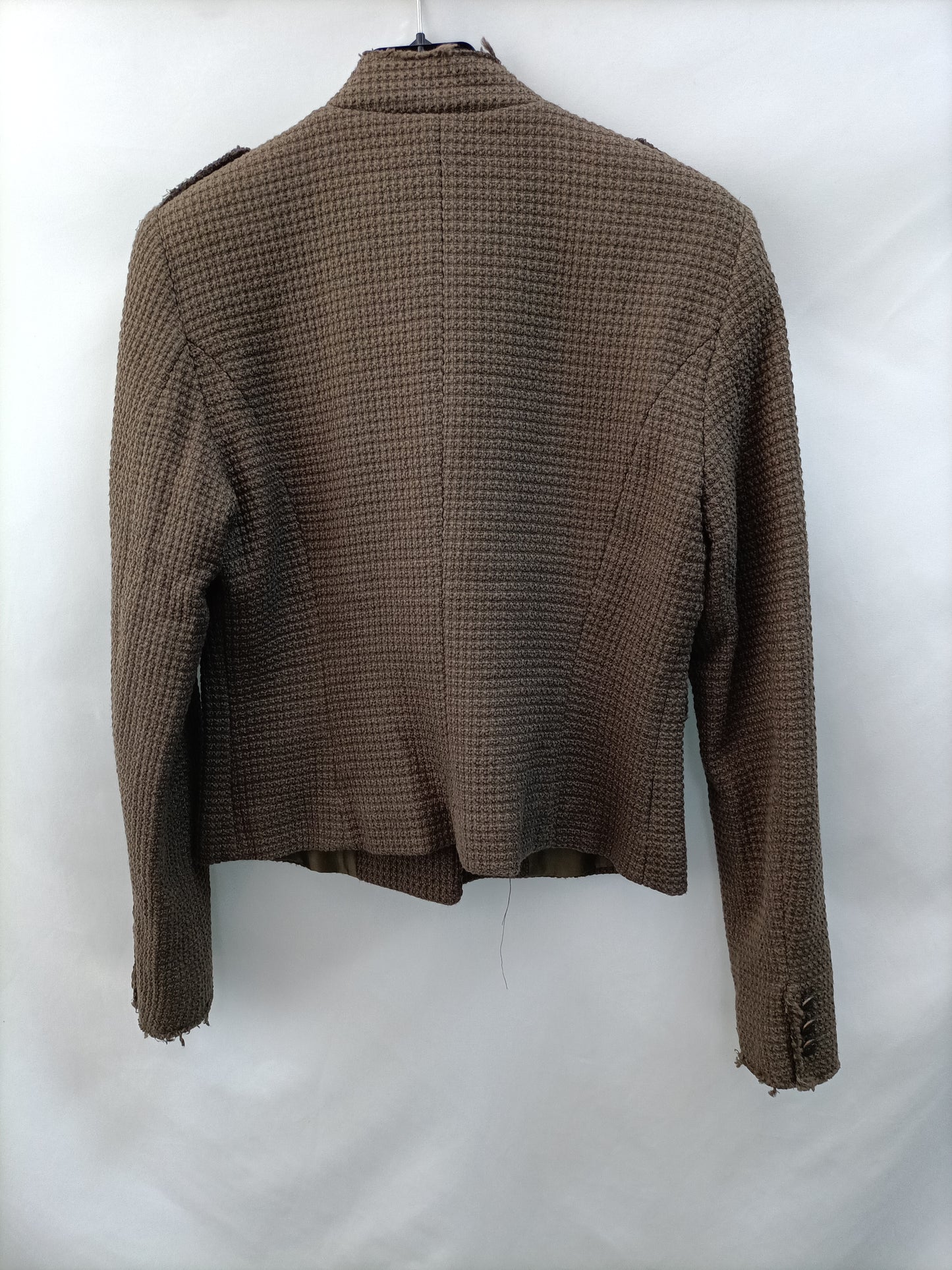 WE. Green tweed jacket TM