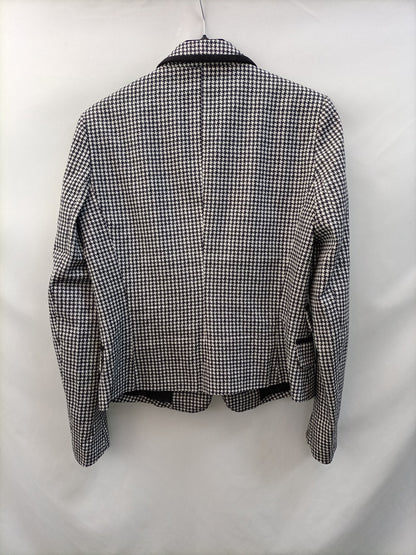 STRADIVARIUS. Blazer   pata de gallo T.l