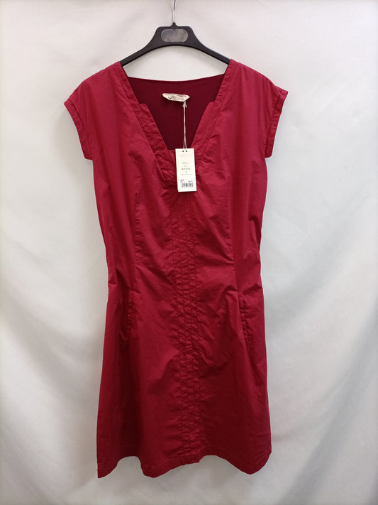 SKUNKFUNK. Short burgundy dress S.2(m)