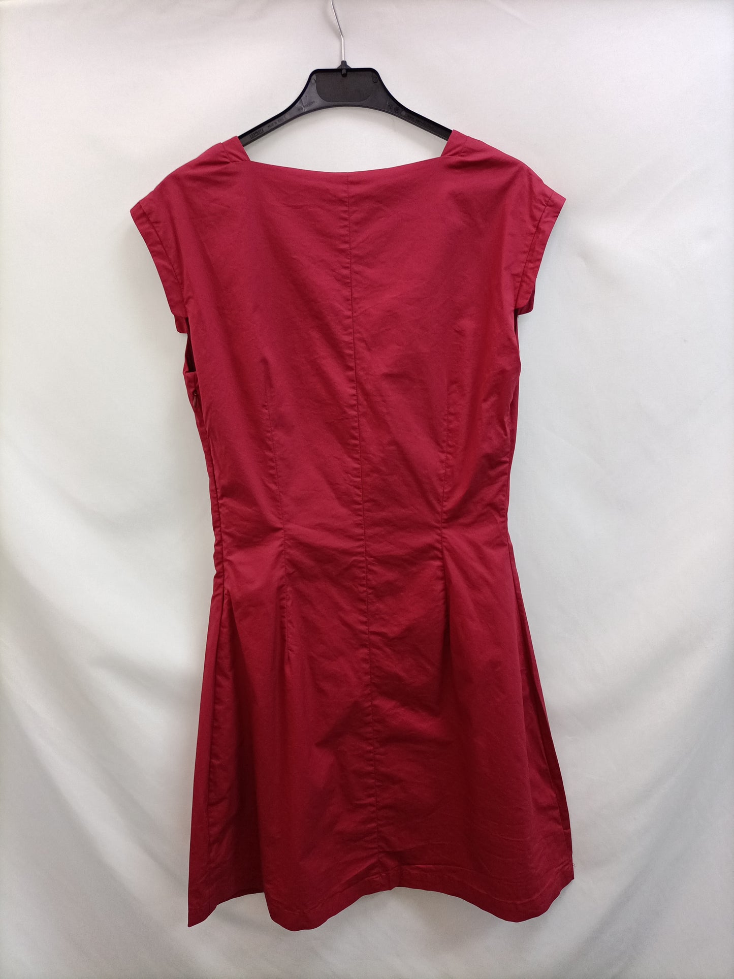 SKUNKFUNK. Vestido corto burdeos T.2(m)