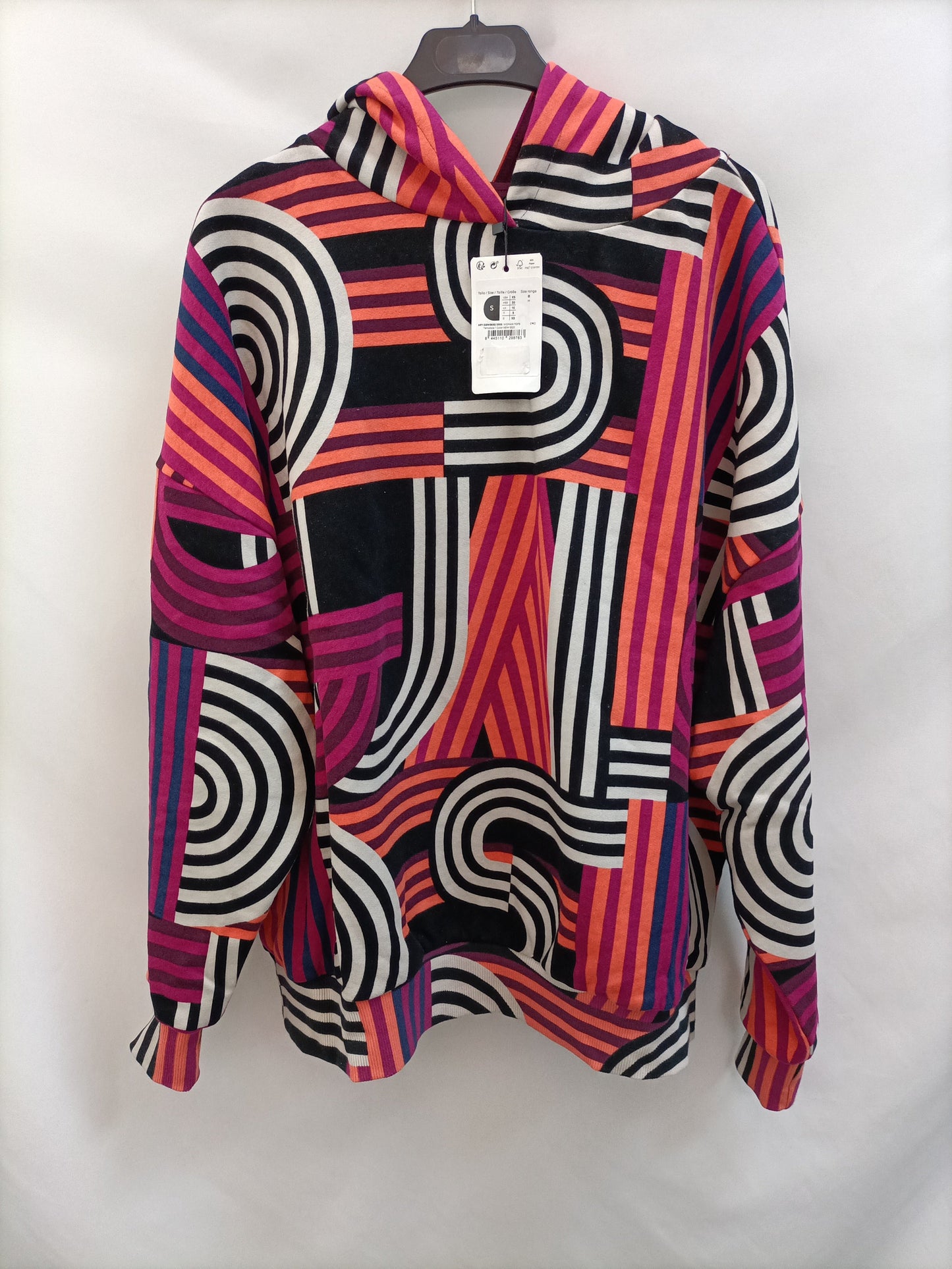 DESIGUAL. Sudadera rayas T.s