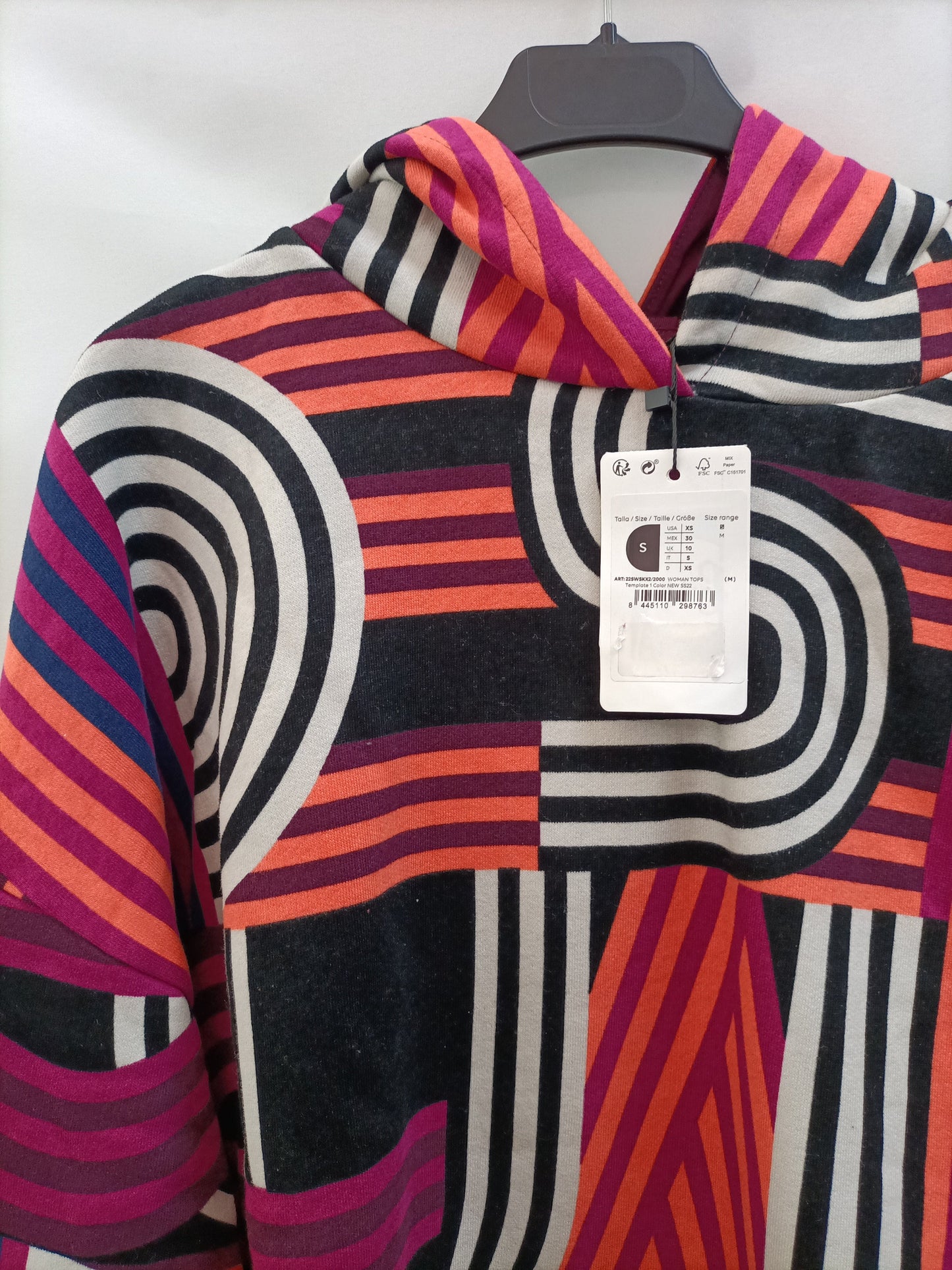 DESIGUAL. Sudadera rayas T.s