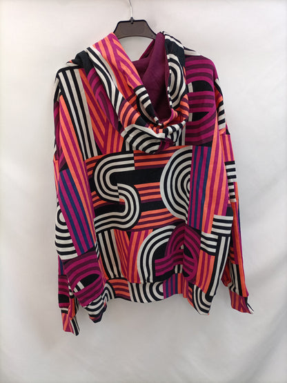 DESIGUAL. Sudadera rayas T.s