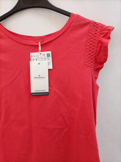 SPRINGFIELD. Camiseta coral T.m