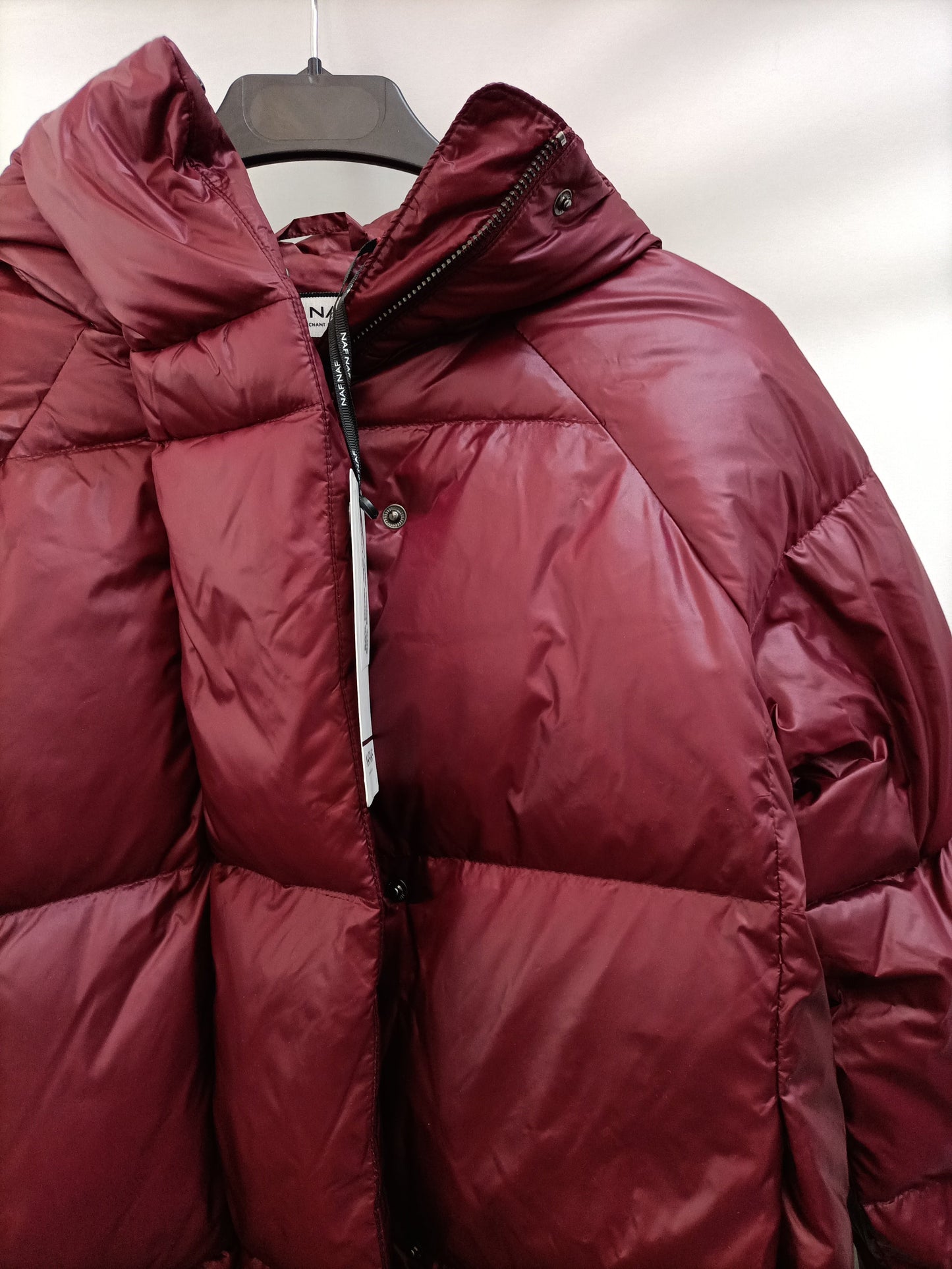 NAFNAF. Plumas burdeos T.36