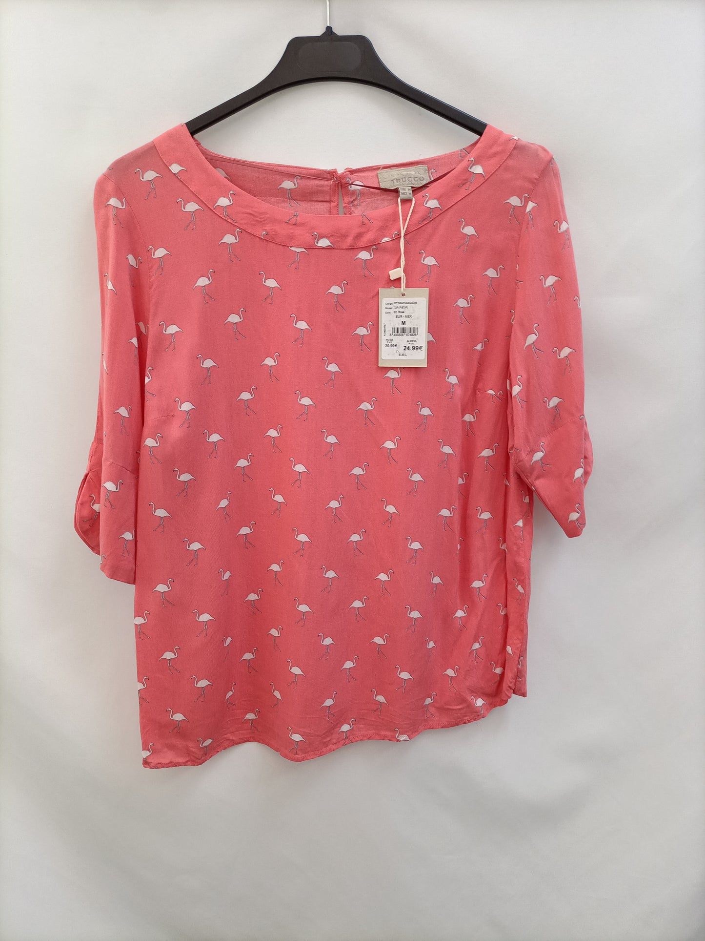 TRUCCO. Flamingo Blouse Tm