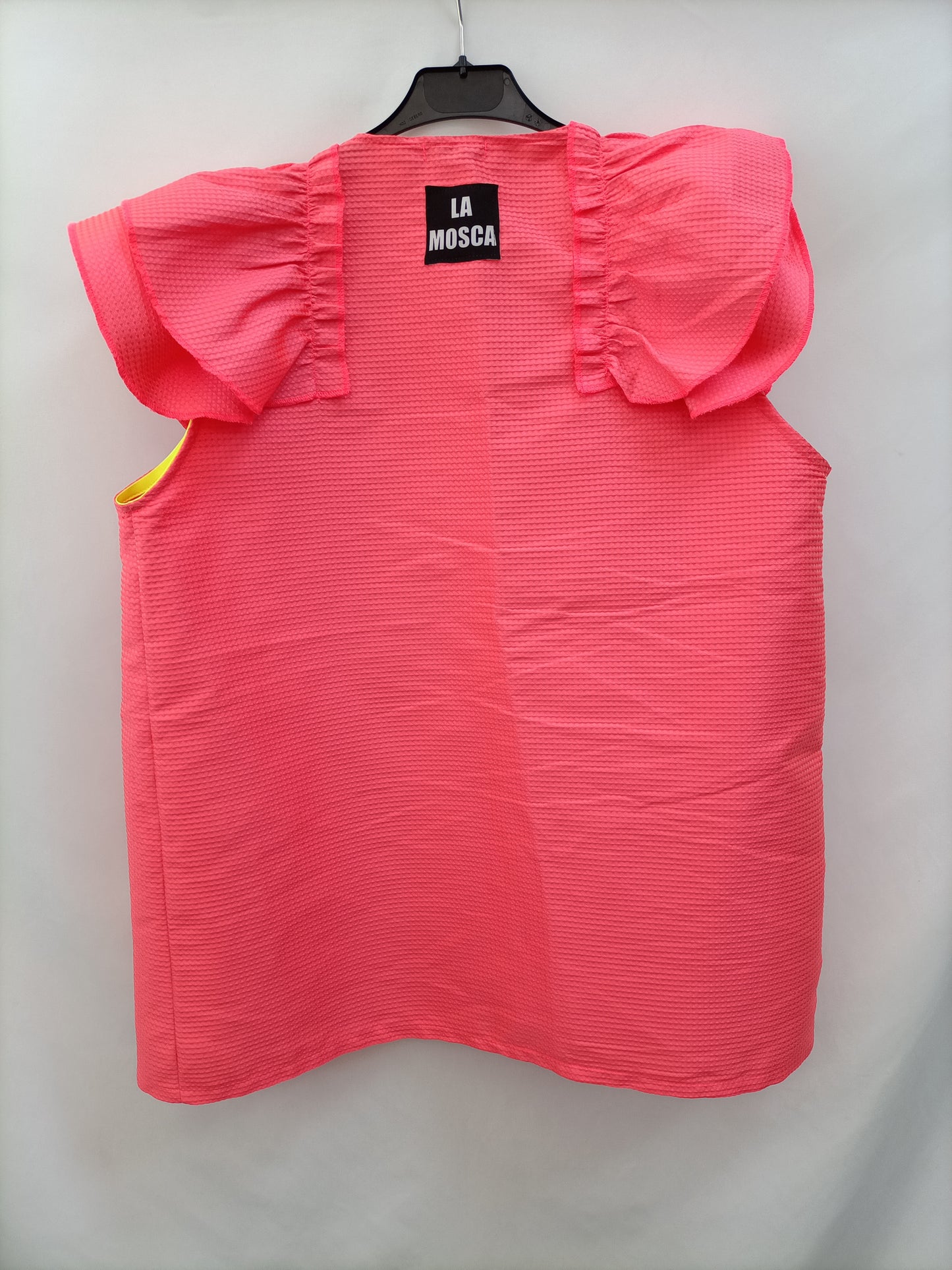 LA MOSCA.TU texture oversized vest