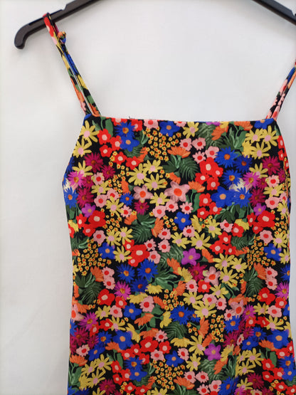 ZARA.Mono largo ajustado T.M