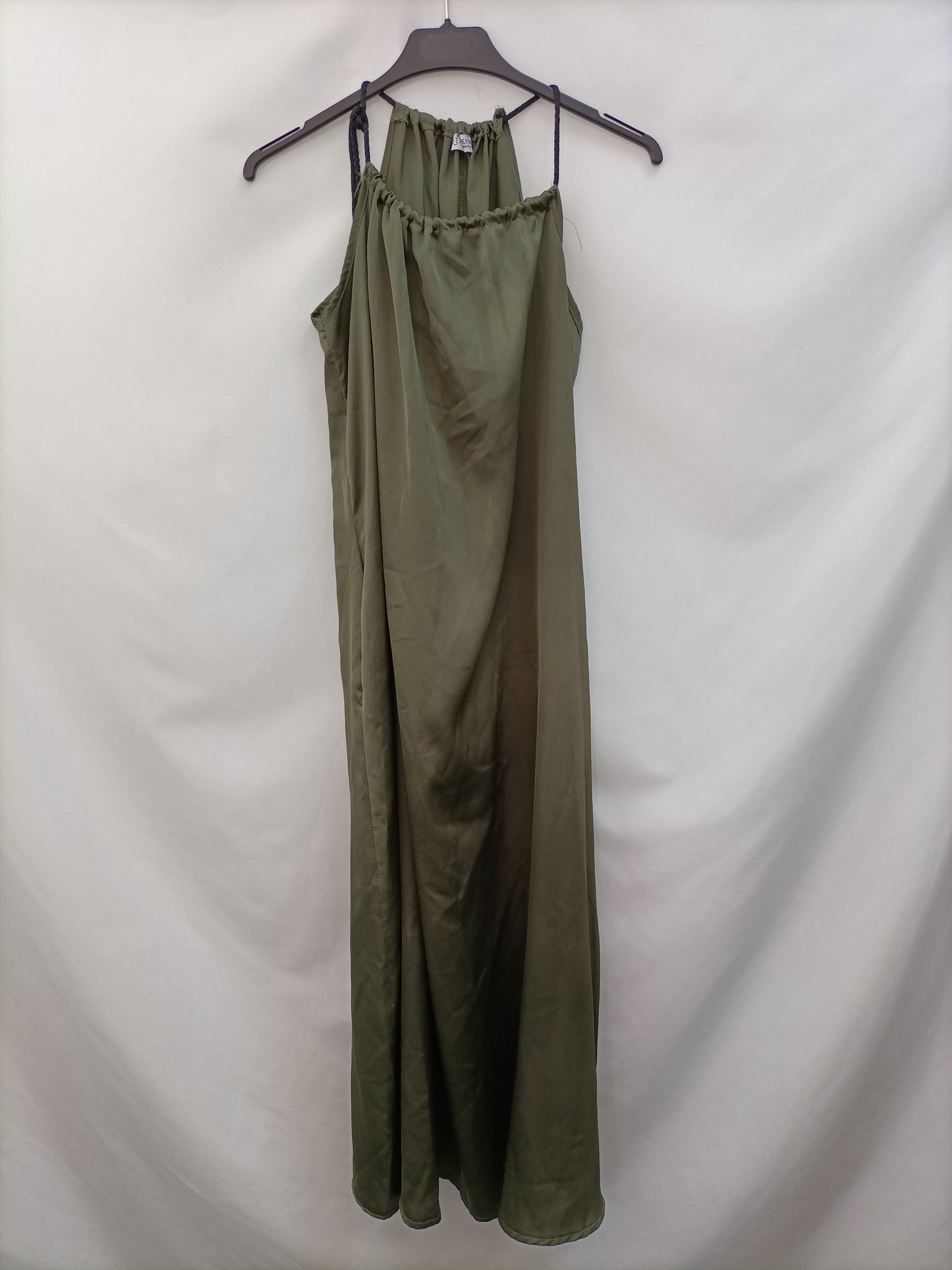 VALENTINA.Vestido verde oversized T.34