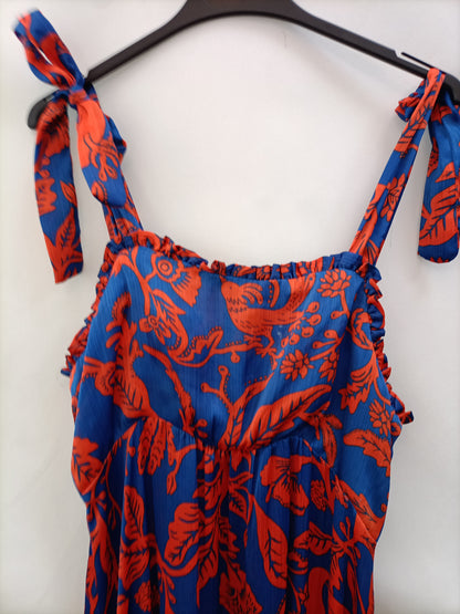 SFERA.Vestido largo estampado T.s