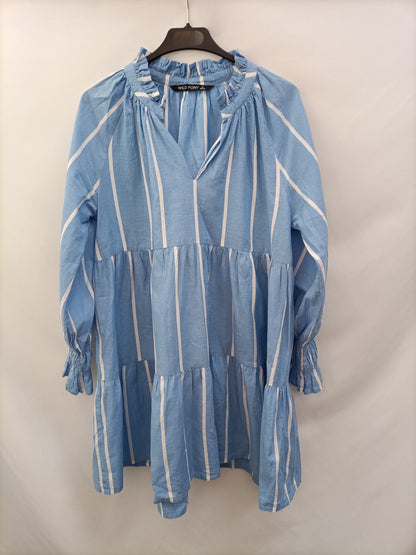 WILD PONY.Vestido amplio fluido T.s