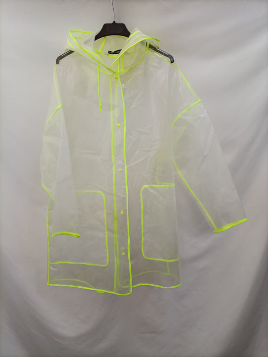 ZARA.Chubasquero transparente T.s/m