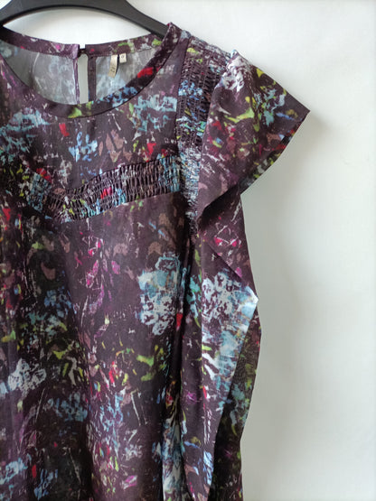 IRO. Blusa estampada T.32