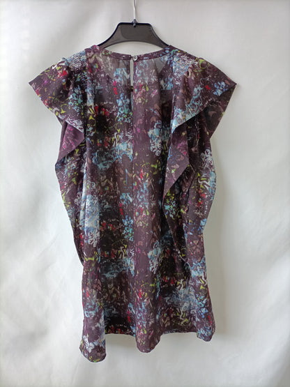 IRO. Blusa estampada T.32